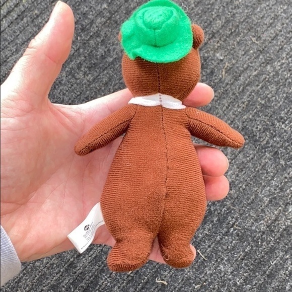 Vintage 2000 Mini Yogi Bear Dairy Queen Plush - Picture 4 of 6
